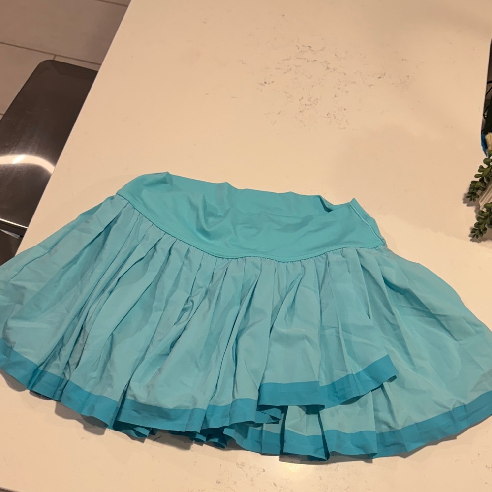 Aerie Light Blue Pleated Women’s Skirt